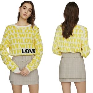 MAJE Plaid Print tiered Mini Skirt